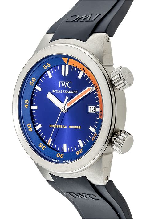 iwc aquatimer o datejust|IWC aquatimer cousteau diver.